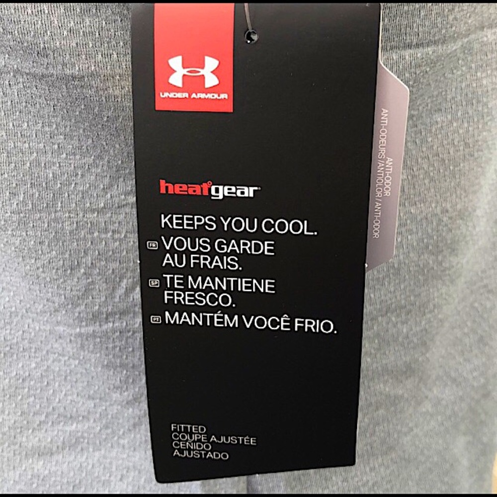 🆕🔥UNDER ARMOUR SUPER CUTE&SOO SOFT HEAT GEAR TOP CRISS CROSS BACK NWT 👀PICS!! - Picture 5 of 7